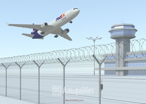 2D ограждения для аэропортов и аэродромов в Санкт-Петербурге