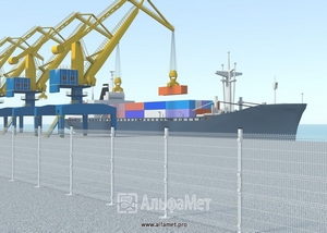 2D ограждения для морских и речных портов в Санкт-Петербурге