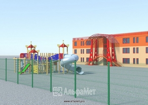 2D ограждения для школ и детских садов в Санкт-Петербурге